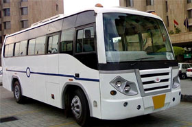 Mini Coaches and Buses Rental in kashmir
