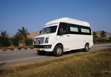 9 Seater Tempo Traveller Rental
