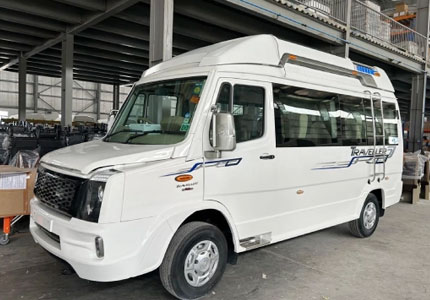 9 Seater Tempo Traveller Rental