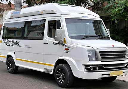 9 Seater Tempo Traveller Rental