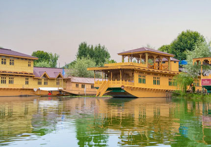Houseboats in Srinagar