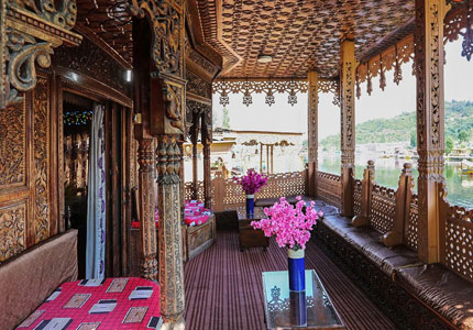 Houseboats in Srinagar