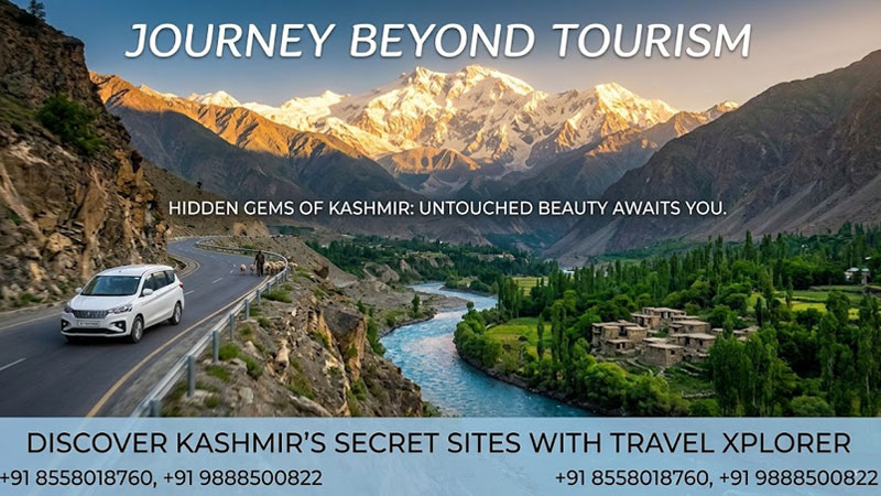 Hidden Gems of Kashmir: Untouched Beautiful Places Beyond Commercial Tourism